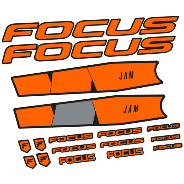 Focus Jam 6.8 2021 Pegatinas en vinilo adhesivo Cuadro (11)