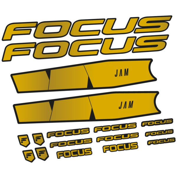 Focus Jam 6.8 2021 Pegatinas en vinilo adhesivo Cuadro (13)