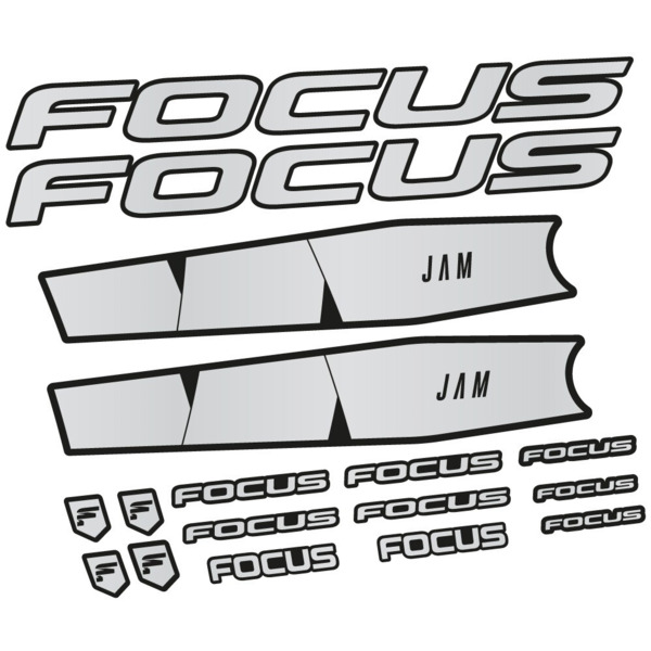 Focus Jam 6.8 2021 Pegatinas en vinilo adhesivo Cuadro (15)