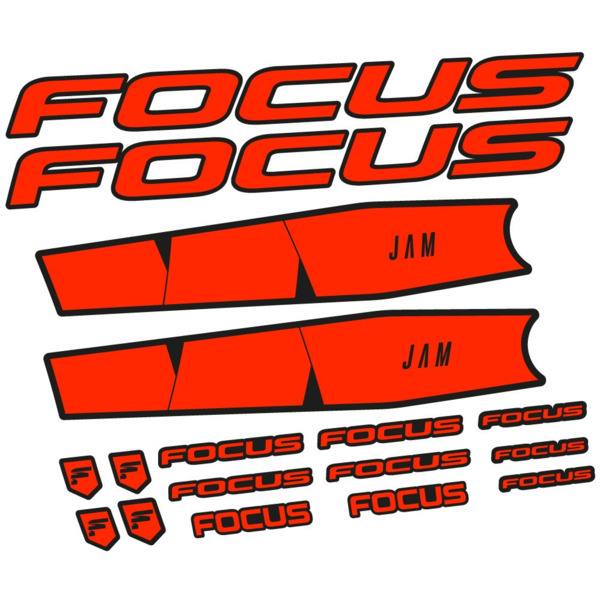 Focus Jam 6.8 2021 Pegatinas en vinilo adhesivo Cuadro (18)