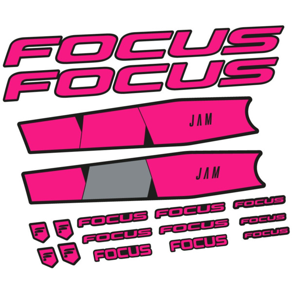 Focus Jam 6.8 2021 Pegatinas en vinilo adhesivo Cuadro (21)
