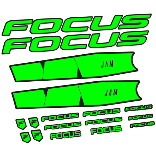 Focus Jam 6.8 2021 Pegatinas en vinilo adhesivo Cuadro (23)