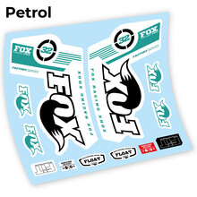 Fox 32 2015 Pegatinas en vinilo adhesivo Horquilla Blanca