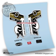 Fox 32 26 F-Series 2012 Adhesivos