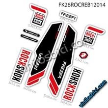 Rock Shox Reba 26" Vinilos