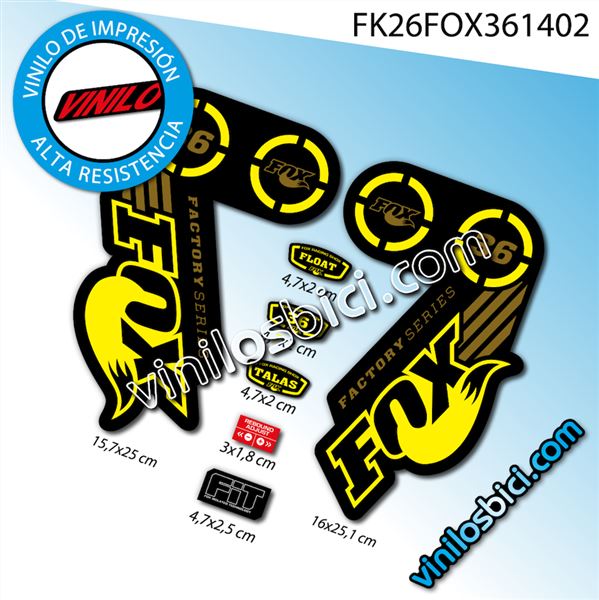 Fox 32 29" Mod. 2015 Vinilos