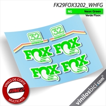Fox 32 pegatinas vinilo adhesivo horquilla