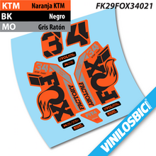 Adhesivos Fox 34 Factory 2021 Vinilos horquilla