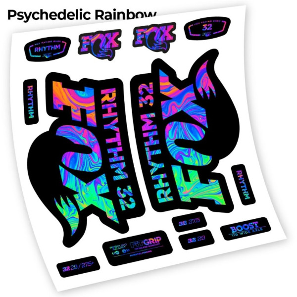  (Psychedelic Rainbow)