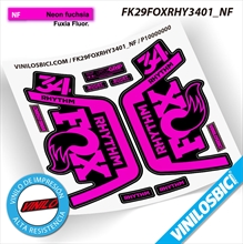 Fox 34 Rhythm 2019 pegatinas vinilo adhesivo horquilla