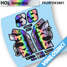 Adhesivos Fox 38 2021 pegatinas vinilo horquilla