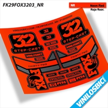 Fox 32 Thirty-Two pegatinas vinilo adhesivo horquilla