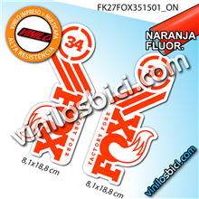 Fox 34 Vinilos adhesivos