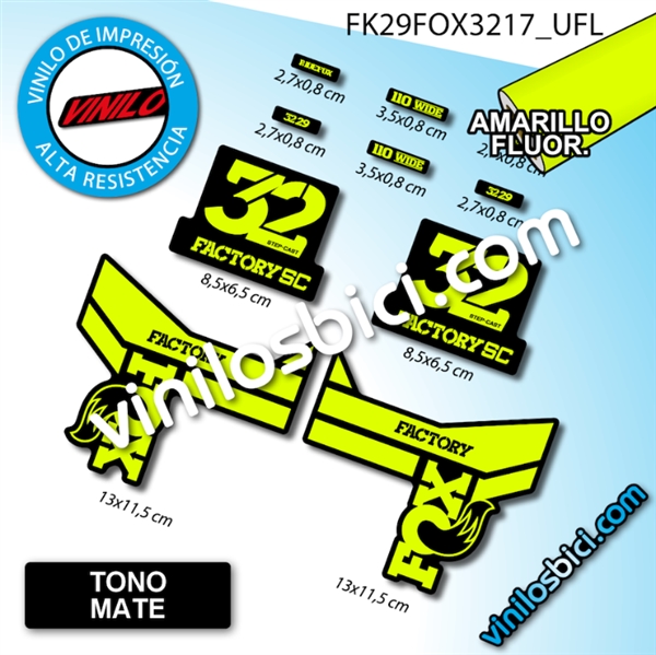  (AMARILLO FLUORESCENTE)