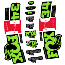 FOX 34 SL Performance Pegatinas en vinilo adhesivo Horquilla