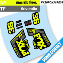 Adhesivos Fox 36 Performance Elite 2021 Vinilos horquilla