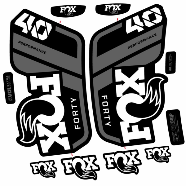 Fox 40 Performance 2021 Pegatinas en vinilo adhesivo Horquilla (6)