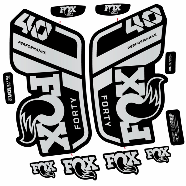 Fox 40 Performance 2021 Pegatinas en vinilo adhesivo Horquilla (15)