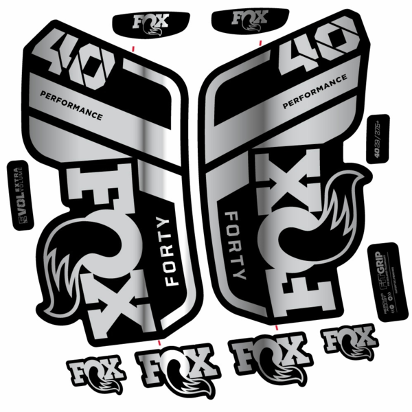 Fox 40 Performance 2021 Pegatinas en vinilo adhesivo Horquilla (16)