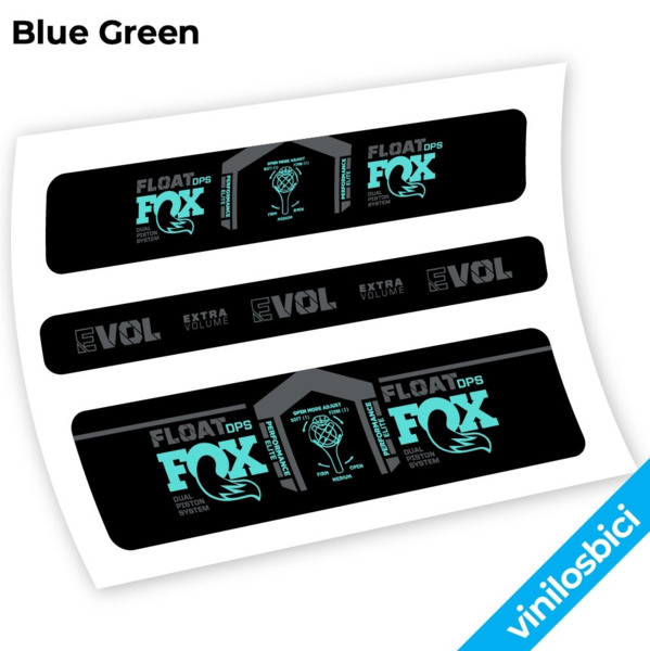 Fox DPS Elite 2021 Pegatinas en vinilo adhesivo amortiguador (3)