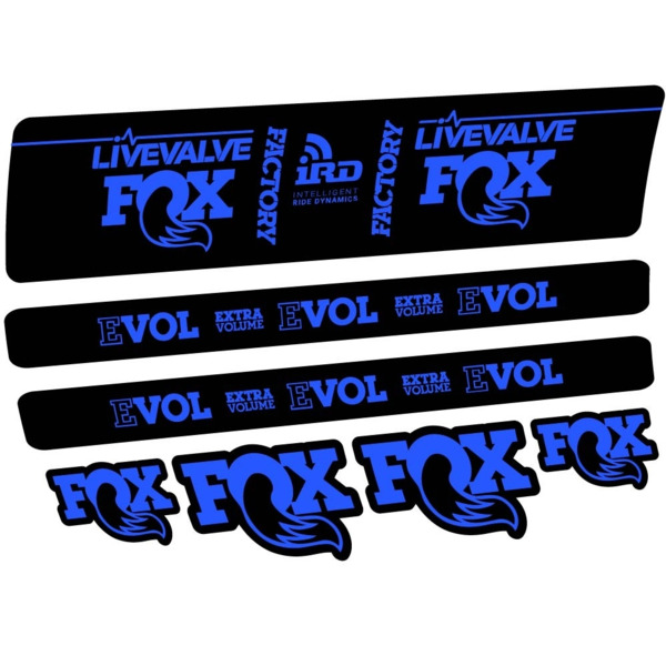 Fox DPS LiveValve 2019 Pegatinas en vinilo adhesivo Amortiguador (5)