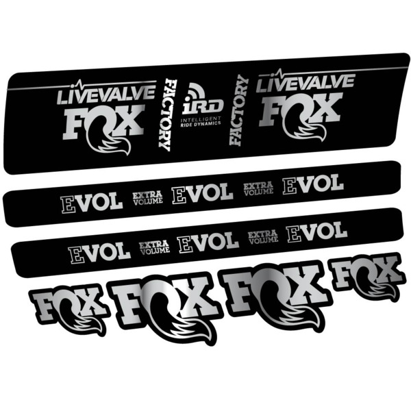 Fox DPS LiveValve 2019 Pegatinas en vinilo adhesivo Amortiguador (16)