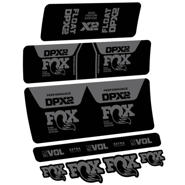 Fox DPX2 Performance 2021 Pegatinas en vinilo adhesivo Amortiguador (7)