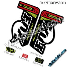 Pegatinas en vinilo adhesivo compatibles con Fox Float 27,5 – Año 2013 – Vinilo resistente para horquilla MTB