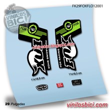 Fox Float 29" 2012 Adhesivos