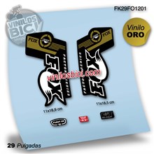 Fox Float 29 Adhesivos