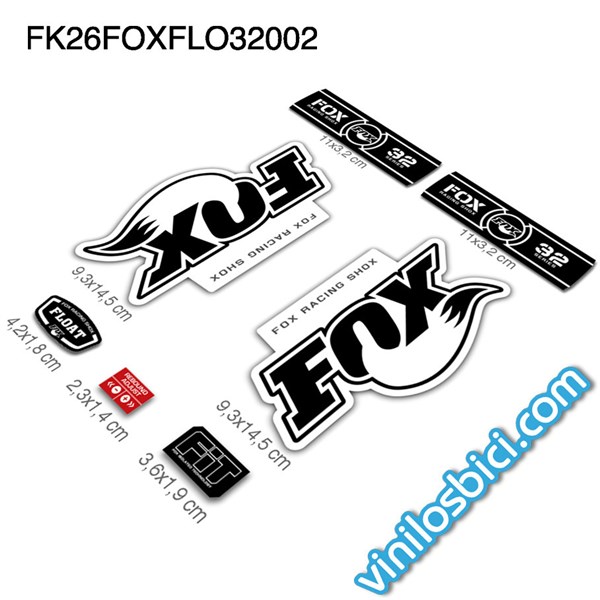 Fox Float 32 26" Vinilos