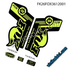 Fox Float 36 26" Vinilos