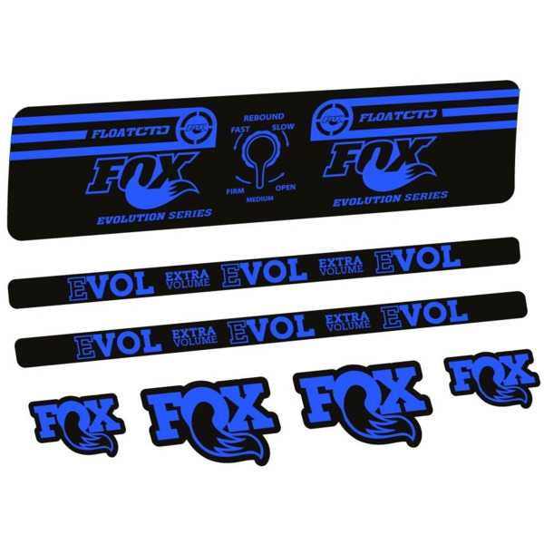 Fox Float CTD Evolution series 2016 Pegatinas en vinilo adhesivo Amortiguador (5)