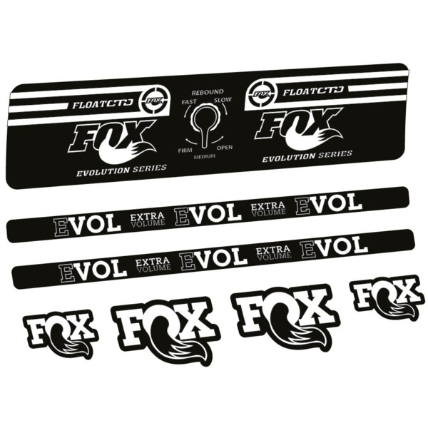 Fox Float CTD Evolution series 2016 Pegatinas en vinilo adhesivo Amortiguador (6)