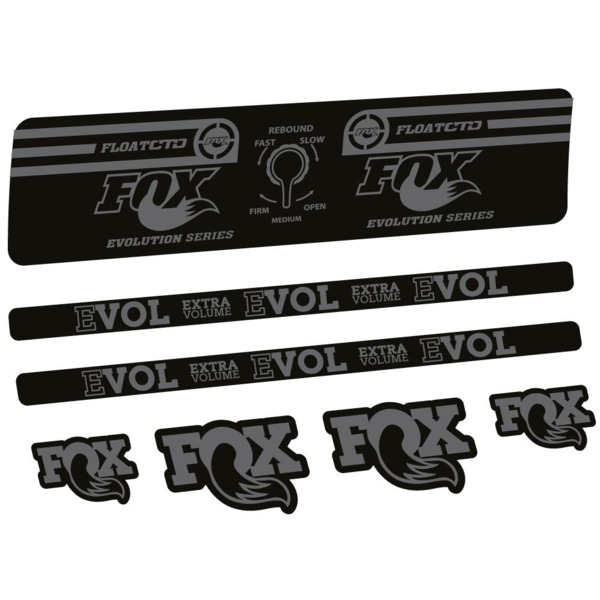 Fox Float CTD Evolution series 2016 Pegatinas en vinilo adhesivo Amortiguador (7)