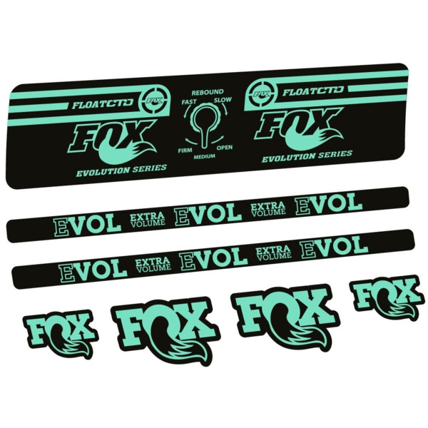 Fox Float CTD Evolution series 2016 Pegatinas en vinilo adhesivo Amortiguador (9)