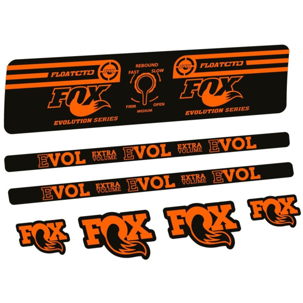 Fox Float CTD Evolution series 2016 Pegatinas en vinilo adhesivo Amortiguador (11)