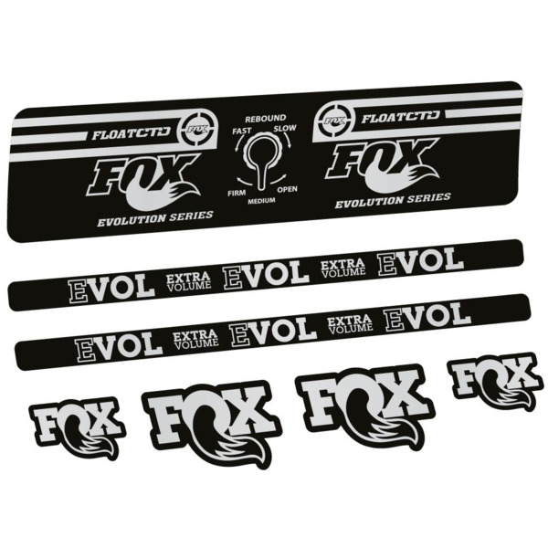 Fox Float CTD Evolution series 2016 Pegatinas en vinilo adhesivo Amortiguador (15)