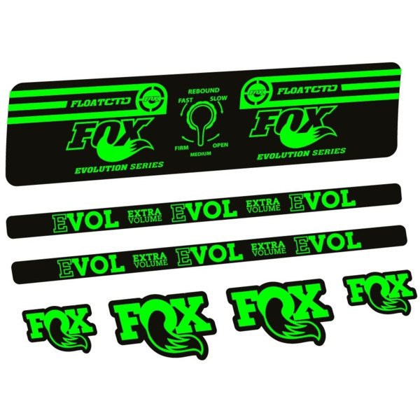 Fox Float CTD Evolution series 2016 Pegatinas en vinilo adhesivo Amortiguador (23)