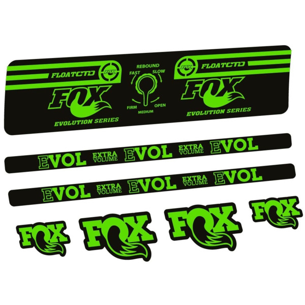 Fox Float CTD Evolution series 2016 Pegatinas en vinilo adhesivo Amortiguador (24)