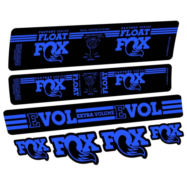 Fox Float DPS Factory 2016 Pegatinas en vinilo adhesivo Amortiguador (5)