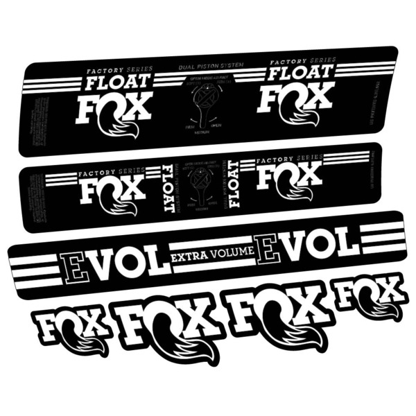 Fox Float DPS Factory 2016 Pegatinas en vinilo adhesivo Amortiguador (6)