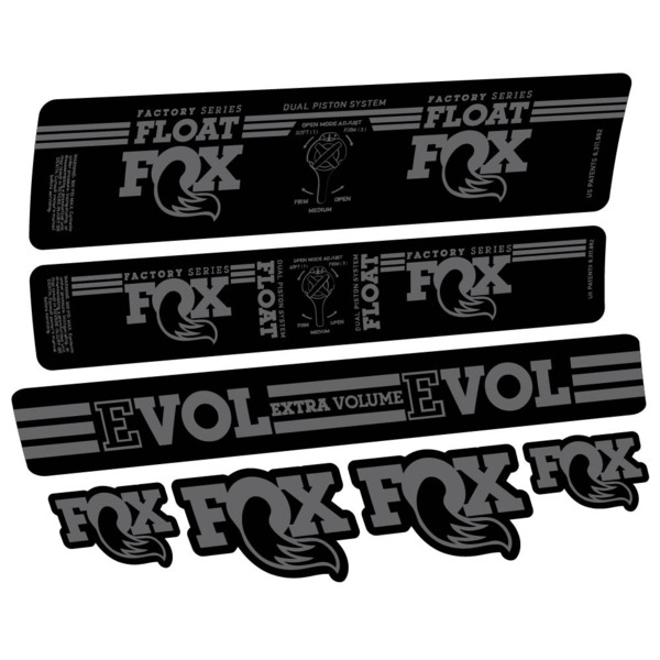 Fox Float DPS Factory 2016 Pegatinas en vinilo adhesivo Amortiguador (7)