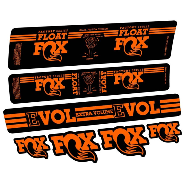 Fox Float DPS Factory 2016 Pegatinas en vinilo adhesivo Amortiguador (11)