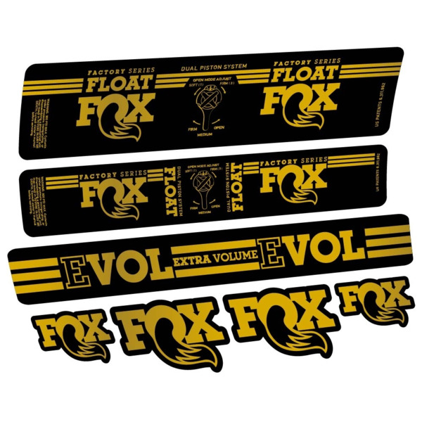 Fox Float DPS Factory 2016 Pegatinas en vinilo adhesivo Amortiguador (13)