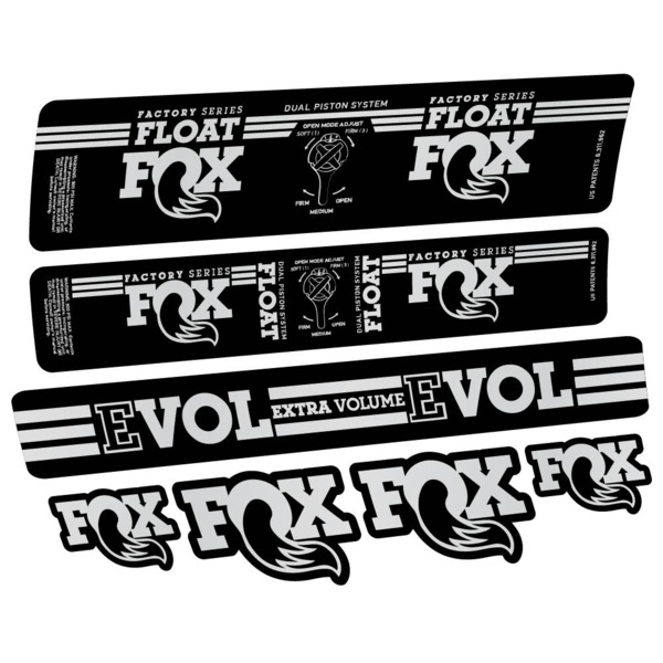Fox Float DPS Factory 2016 Pegatinas en vinilo adhesivo Amortiguador (15)
