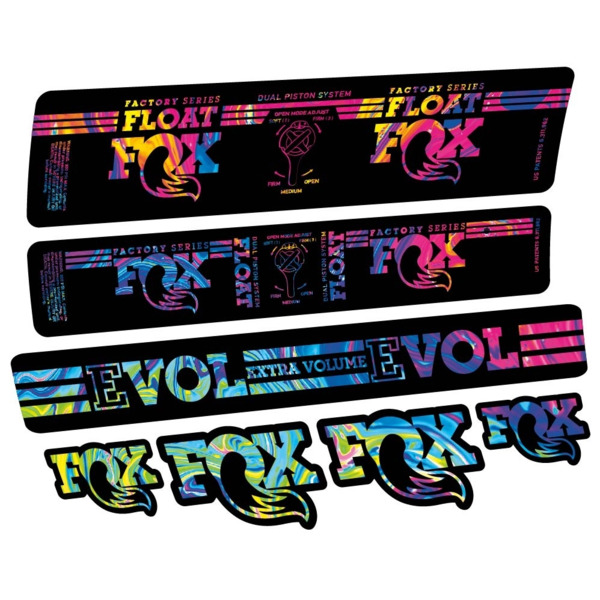Fox Float DPS Factory 2016 Pegatinas en vinilo adhesivo Amortiguador (17)