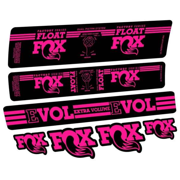 Fox Float DPS Factory 2016 Pegatinas en vinilo adhesivo Amortiguador (20)
