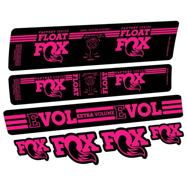 Fox Float DPS Factory 2016 Pegatinas en vinilo adhesivo Amortiguador (21)