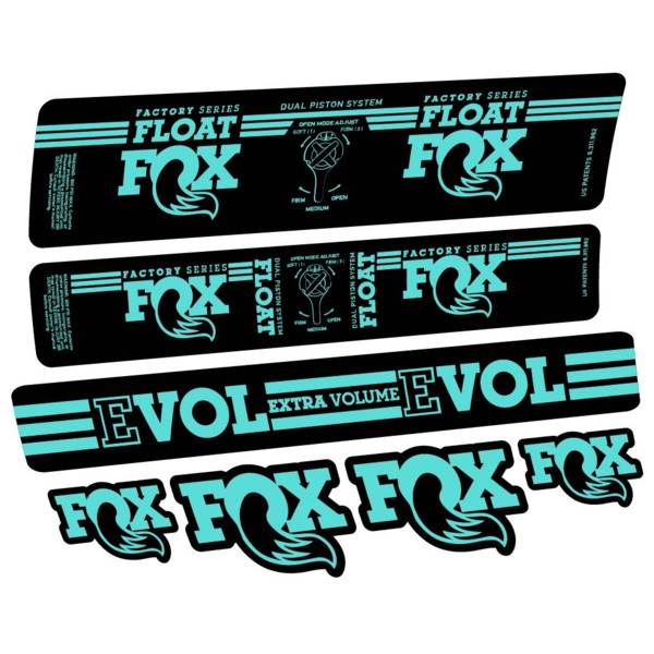 Fox Float DPS Factory 2016 Pegatinas en vinilo adhesivo Amortiguador (22)